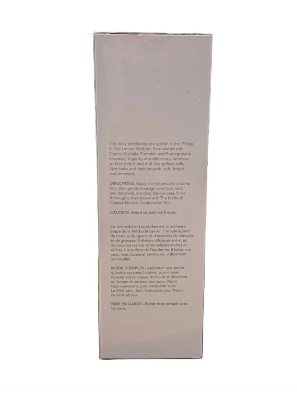Lancer The Method Polish - Normal + Combination Skin - 4.2oz - Picture 3 of 6